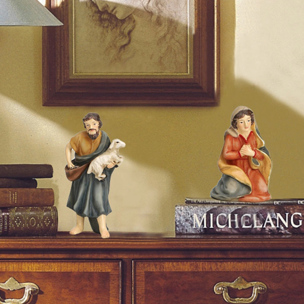 11-Piece Classic Nativity Scene Set - Frost Moment