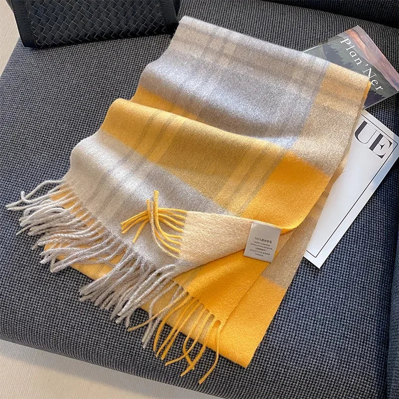 Heritage Plaid Wool Scarf