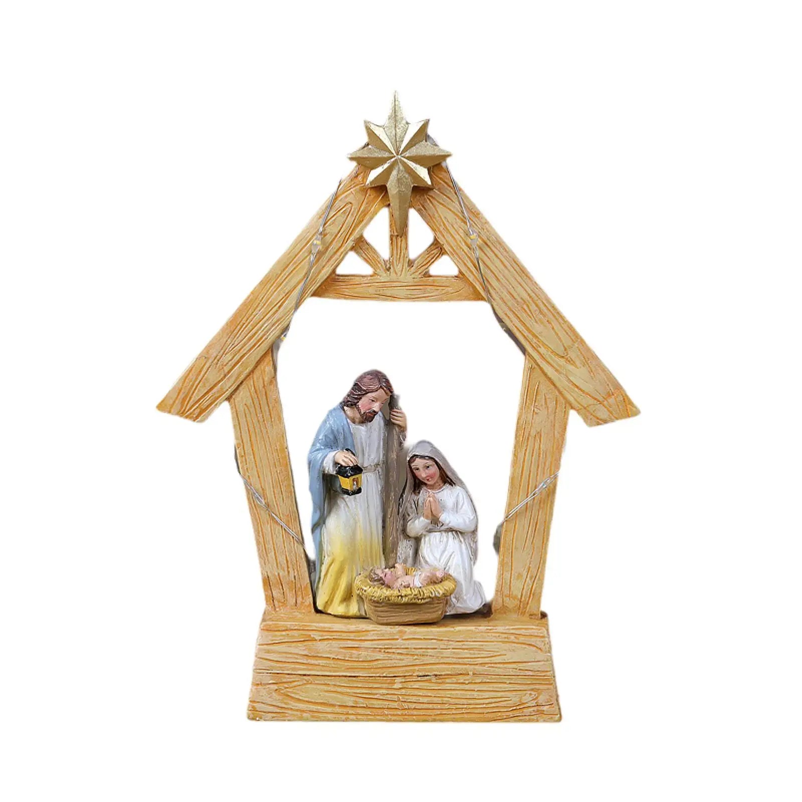 Nativity scene of the Holy Family