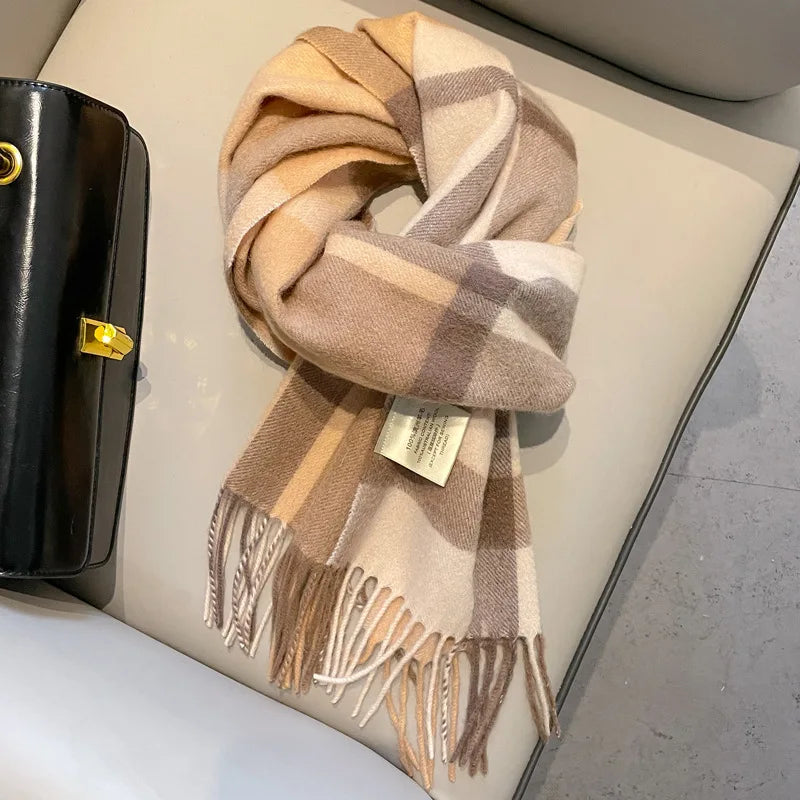 Heritage Plaid Wool Scarf